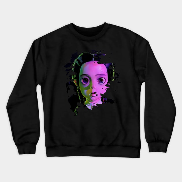 Wednesday Addams Crewneck Sweatshirt by Pixy Official